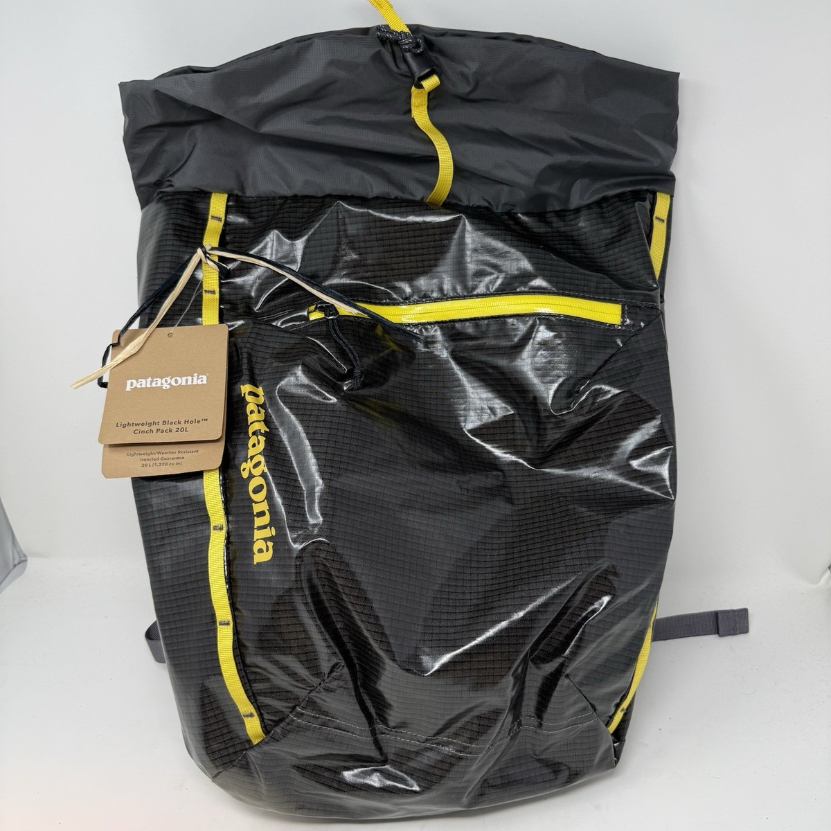 patagonia lightweight black hole cinch pack 20l big sur blue Ultralight Mini Hip 1L Half-Moon Outfitters When you need to grab something from inside the pack Patagonia Ultralight Patagonia Cinch Pack