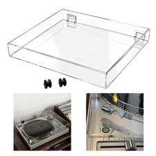 Turntable Dust Cover Record Player Protective Lid Premium Easy to Install