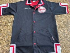Platinum FUBU Harlem Globetrotters Basketball Warm Up Jacket Size L 16-18
