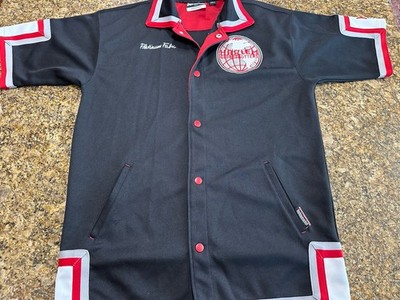 Platinum FUBU Harlem Globetrotters Basketball Warm Up Jacket Size