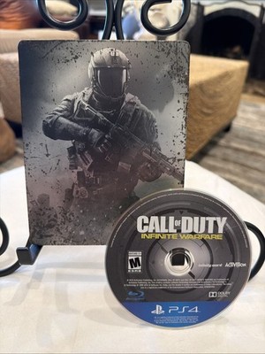 Call of Duty: Infinite Warfare (Sony PlayStation 4, 2016) PS4 Steelbook! Works!