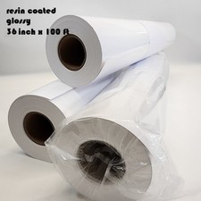Premium RC Glossy Photo Paper Roll Inkjet for canon hp epson 36 x 100ft print gd