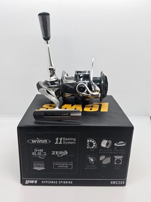Lew's HyperMag Spinning Reel - 300 Size 6.2:1 Gear Ratio (HMS300)