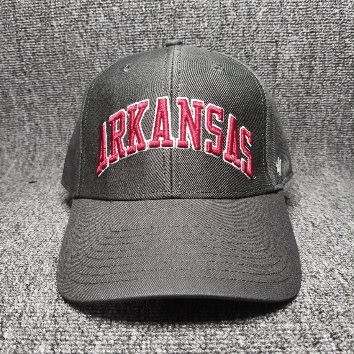 '47 Brand Arkansas Razorbacks Gray Hat NCAA ARKANSAS Cap