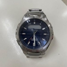 Casio Stainless Steel Watch Blue Dial Water Resistant Edtion From Japan