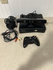 Microsoft Xbox 360 S 4GB Console - Black (1439) w/ Kinect and Controller Bundle