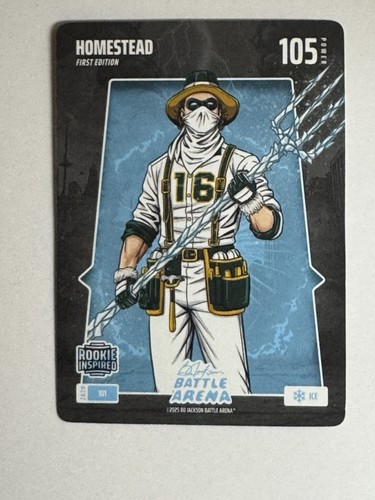 Nick Kurtz HOMESTEAD Ice (RC) 2026 Bo Jackson Battle Arena #101 First Edition
