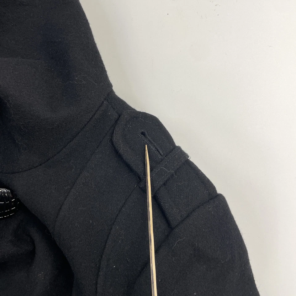 Vintage Miss Sixty M60 Double Breasted Wool Coat Jacket Womens Size Large - Image 3 of 4