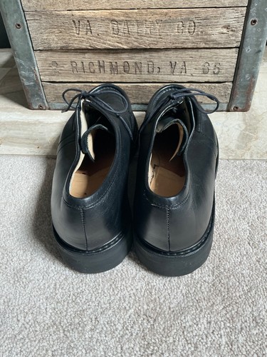 Scarpe PARABOOT da uomo in pelle nera $635 - taglia UK 8,5 / US 9,5 - Foto 3 di 10