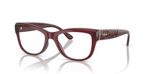 Vogue Eyewear Womens Vo5528 Cat Eye Prescription Eyewear Frames Opal Red/Demo Le