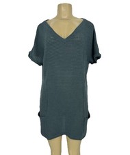 NEW Cupshe Small Women s Crochet Short Sleeve Swim Cover Up V-neck 42-14