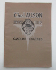 LAUSON CORPORATION Farm Gas Engine Catalog #14 Frost King Type W Air Cooled