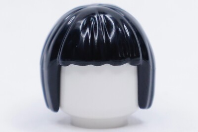 NEW LEGO® Black Bob Cut Minifigure Short Hair Piece 10211, 10229