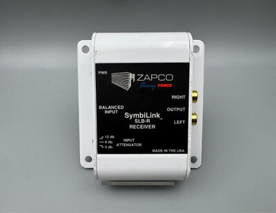 Zapco Symbilink SLB-R Balance to RCA