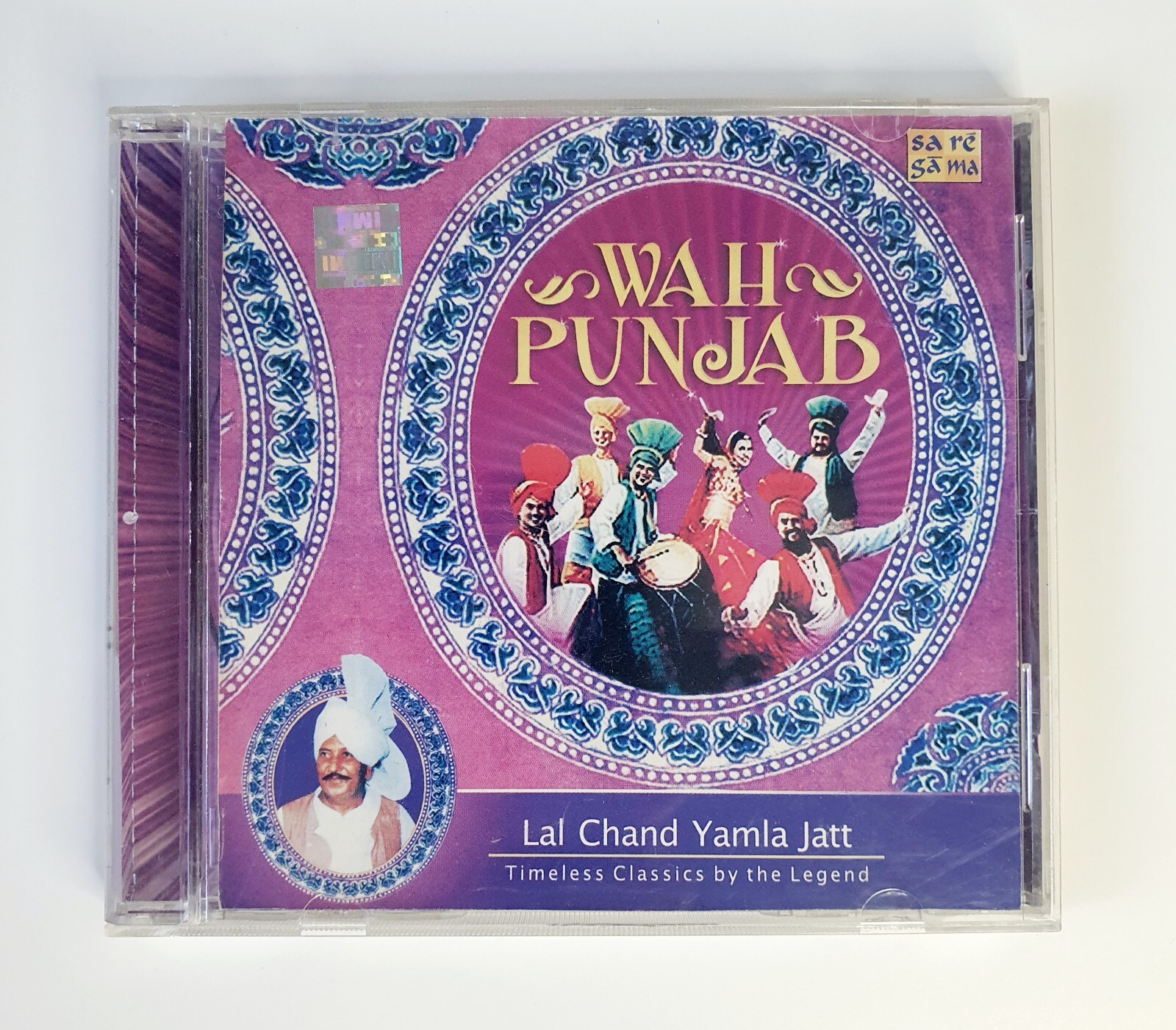Lal Chand Yamla Jatt - Wah Punjab Folk Bhangra CD Sa Re Ga Ma Very Rare