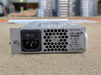 Cisco Systems N2K-PAC-200W N2K 1GE FEX 200W AC Power Supply