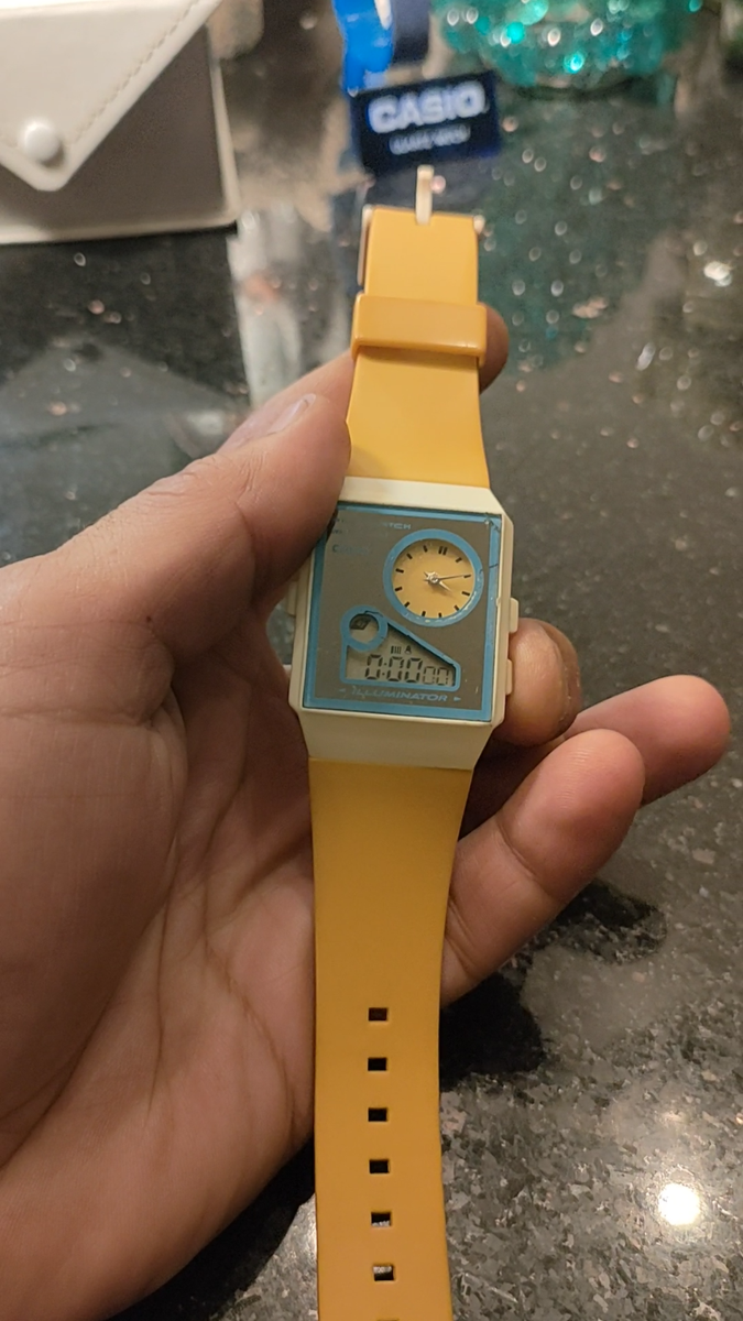 CASIO カシオ FS-03　希少 極希少】 レトロ カシオ ペラ CASIO FILM WATCH FS-03 - メルカリ