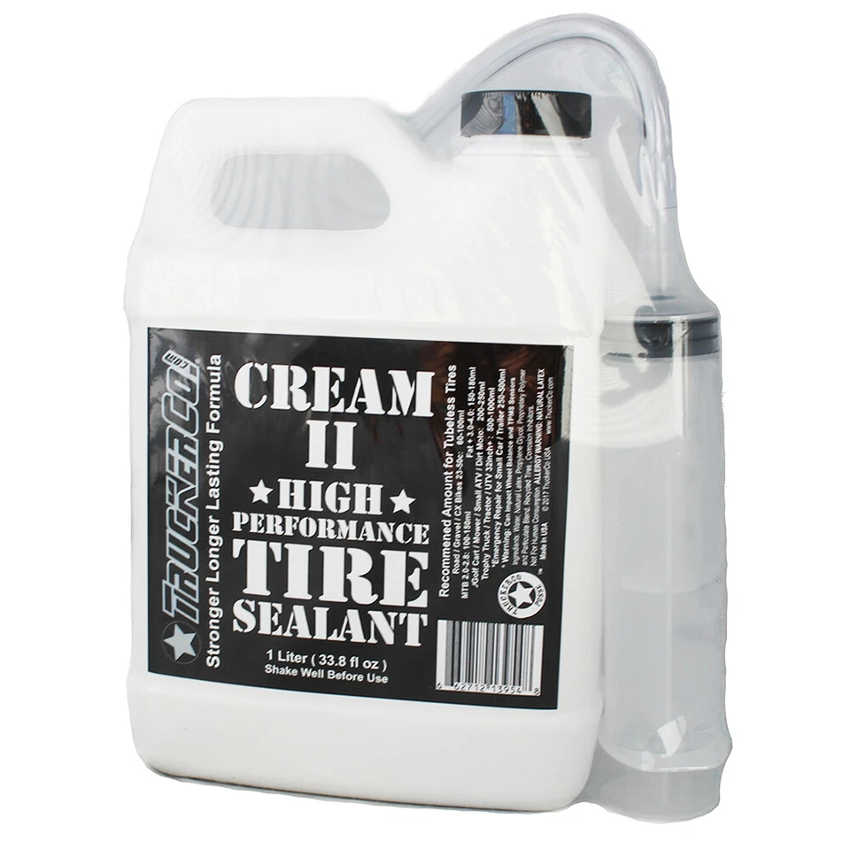Liter TruckerCo Cream II 2 latex mountain road bike Tubeless Tire Sealant Quart