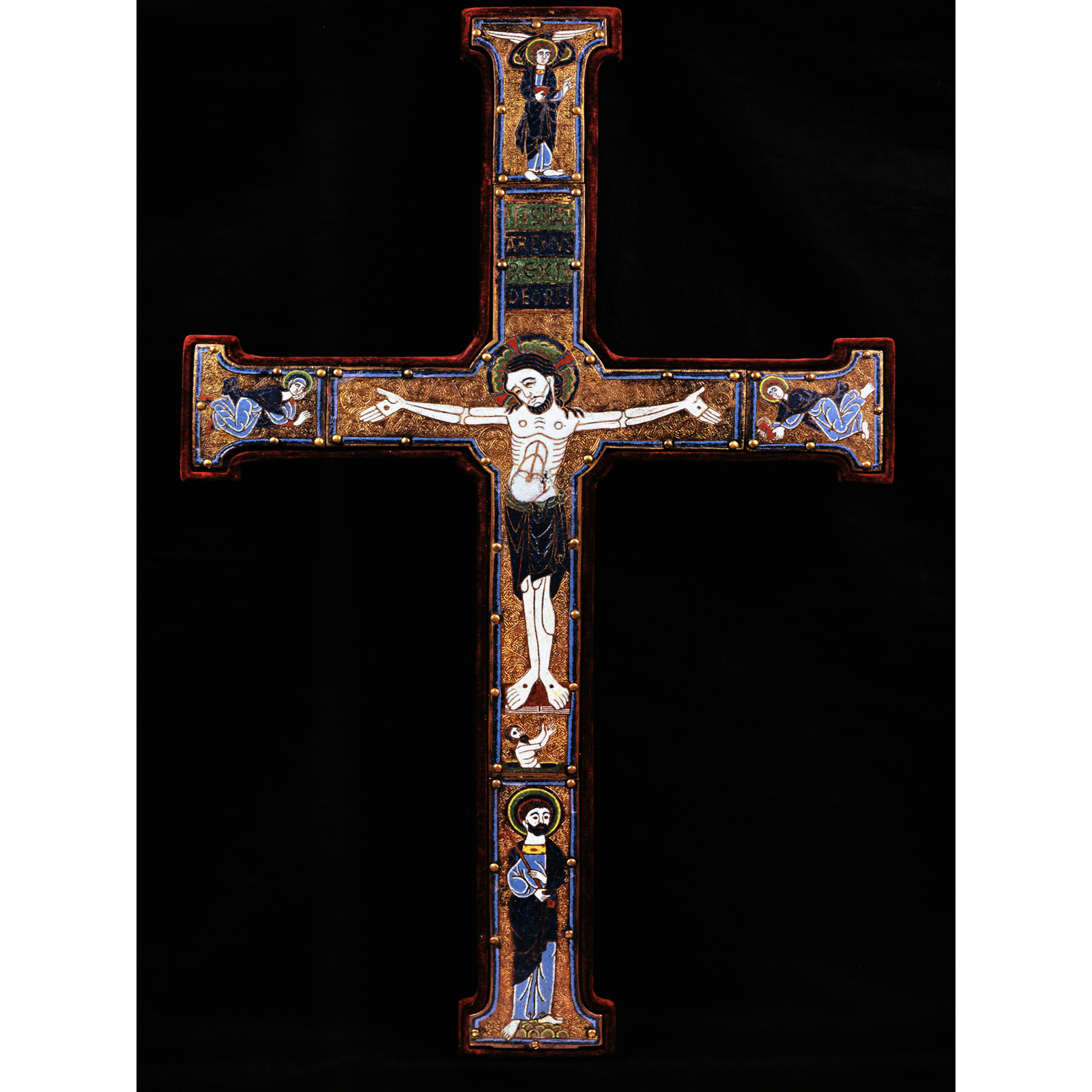 Jesus Cross Church Christian Large Canvas Art Print