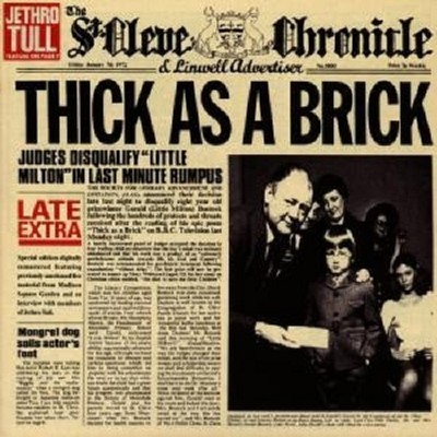 JETHRO TULL ''THICK AS A BRICK'' CD NEUWARE