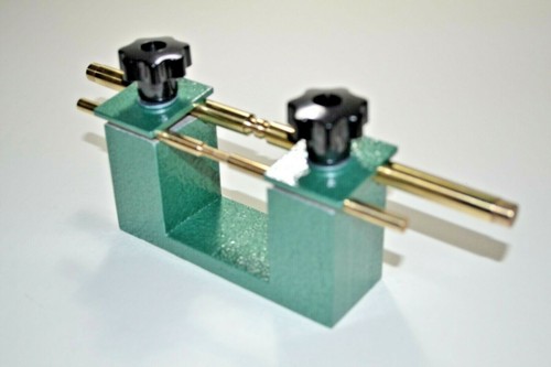 Dop Transfer Jig 3 -14mm for Lapidary Faceting Machine, Two Hole 90° Degree V - Picture 6 of 12