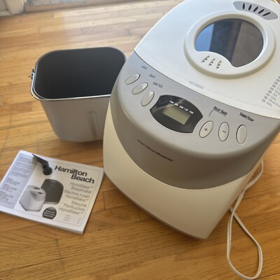 Hamilton Beach HomeBaker Bread Machine - White