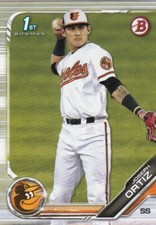Lot of (10) 2019 Bowman Draft JOSEPH ORTIZ 1st Rookie Card #BD-23 Orioles
