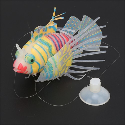 Fake Fish Lifelike Silicone Fish Luminous Fake Fish Harmless With Suction Cup