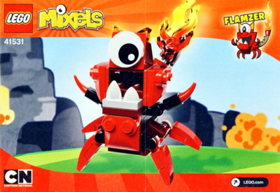 Lego Flamzer 41531 MIXELS Minifigure Building Set | eBay
