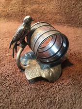 Bird On A Leaf Napkin Ring Holder (#202)