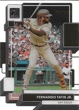 Fernando Tatis Jr. 2022 Panini Chronicles #33 Clearly Donruss San Diego Padres