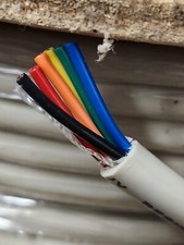 LORCOM 18 AWG   Stranded 6 Conductor   300V , UL2464, UV RESISTANT, 25 FEET 