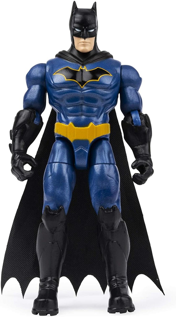 DC Batman 2020 Batman 4-inch Action Figure (Blue Walmart Exclusive