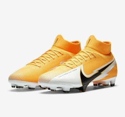 nike superfly white and orange