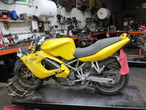 96-03 Ducati ST4 ST4S 2000 izquierda derecha clip en manillar conjunto - Imagen 9 de 9