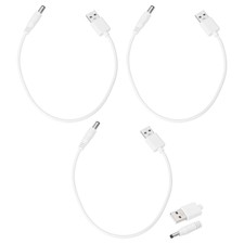 3pcs USB to DC Power Cable 3A 5V DC Power Cor...