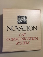 Vintage 1985 NOVATION CAT Communication System Professional 2400 Manual VHTF