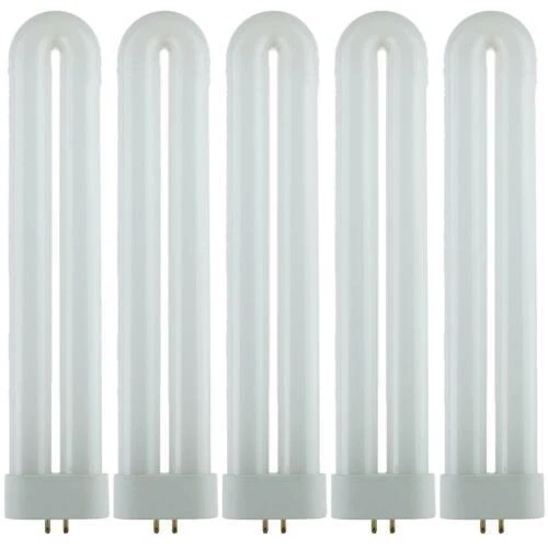 5 Pack Sunlite 18W Black Light U Shaped FUL Twin Tube Plugin Lamps GX10Q Base - Image 3 of 4