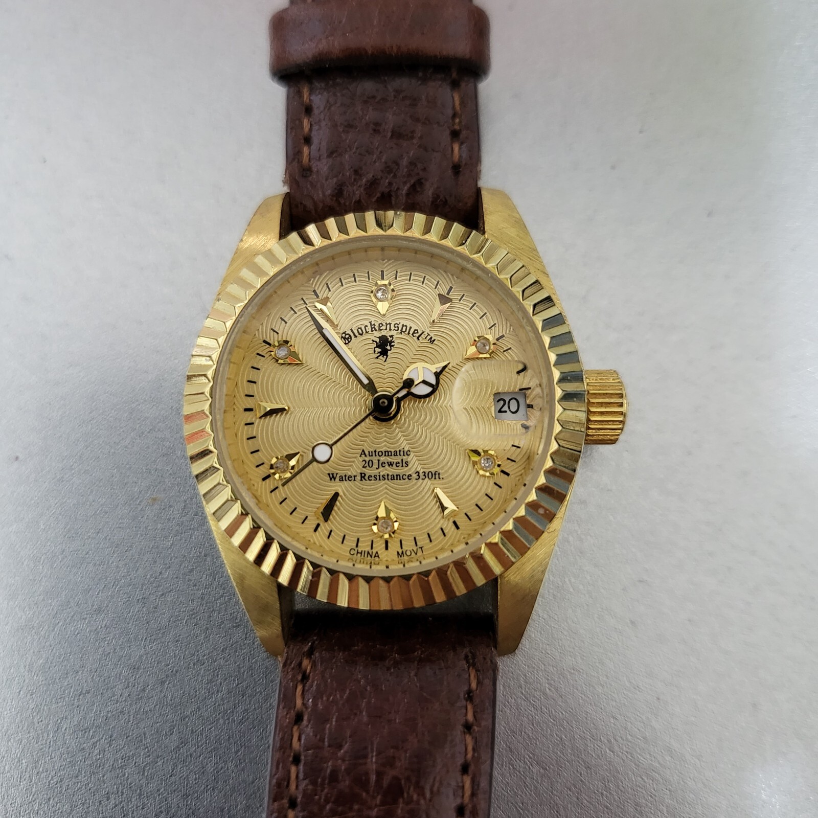 Glockenspiel automatic 20 jewels watch (working) eBay