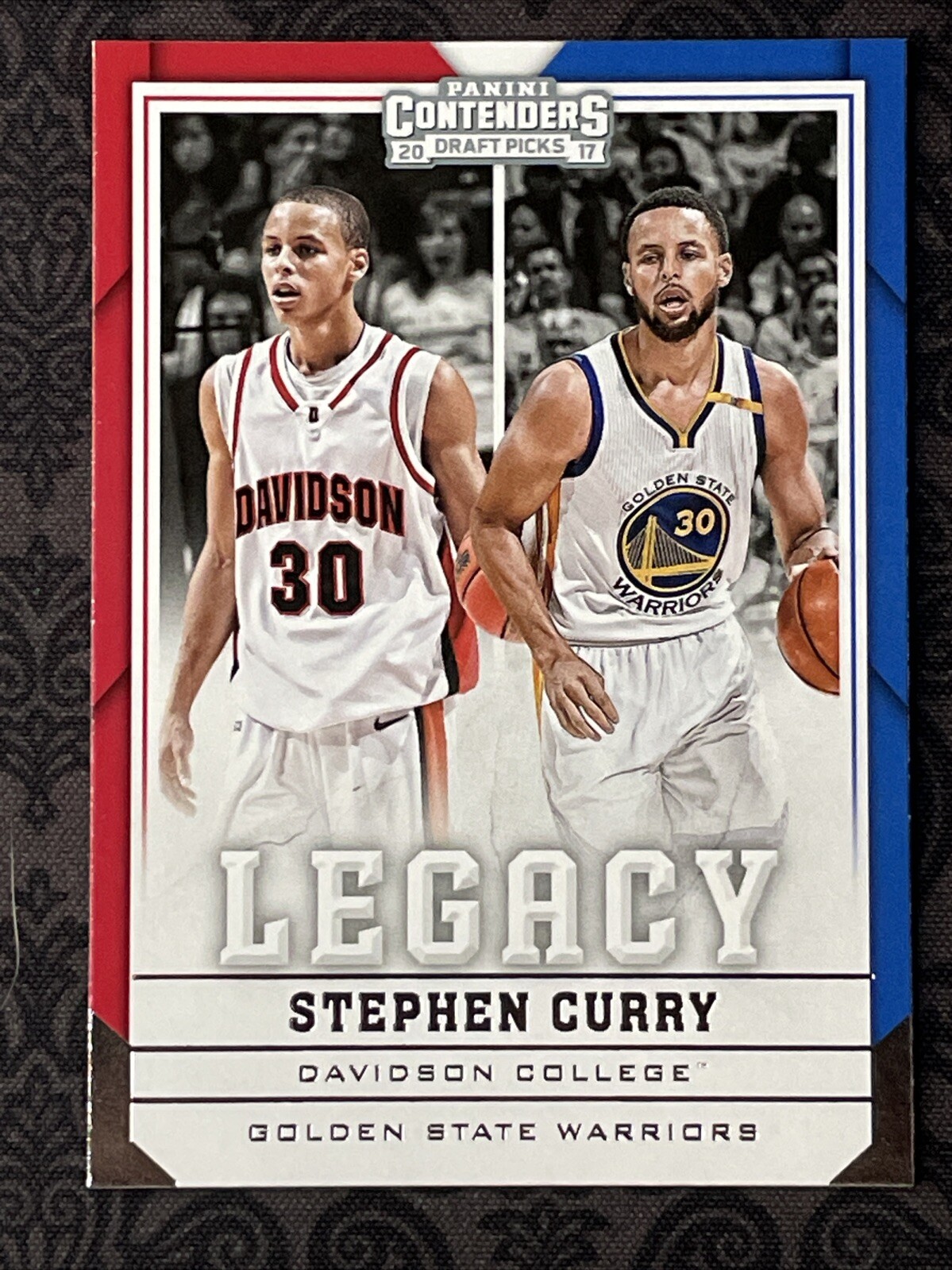 2017-18 Panini Contenders Draft Picks - Legacy #30 Stephen Curry🔥🔥🔥