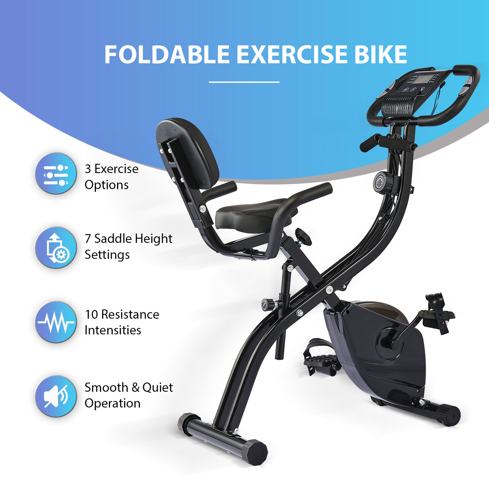 Cycling Bicycle Exercise Bike Stationary Fitness Home Equipment Cardio Workout