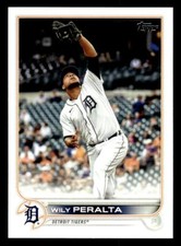 2022 Topps #653 Wily Peralta Card Detroit Tigers
