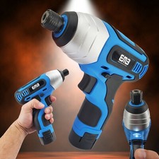 Unbranded ET-07 12V Max Cordless Impact Driver 1/4" Chuck 1300mAh LED