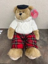 Fergus Plush Teddy Bear 2008 Regis Corporation 16" Plaid Pants WBP005900 