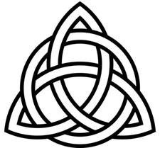 Celtic Knot vinyl decal - For Cars, Laptops, Sticker, Mirrors, etc.