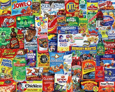 Springbok Looney Labels 500 Piece Jigsaw Puzzle
