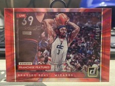 2021-22 Panini Donruss Franchise Features Holo Red Laser /99 Bradley Beal #6