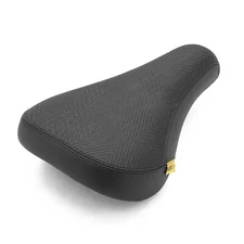 Kink Impression Stealth Pivotal Thick (Black) Fat BMX Bicycle Seat