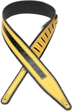 Levy's x Jodi Head '70s Icon Series Leather Guitar Strap - Dragon Stripe