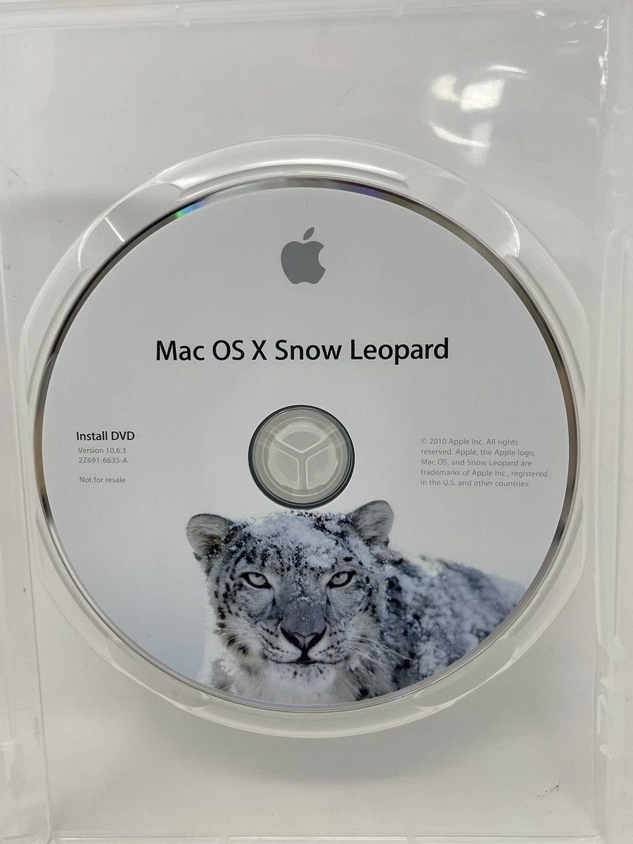 Mac Os X Snow Leopard for sale | eBay